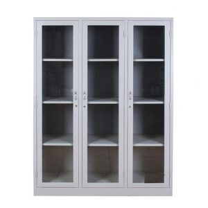 Tủ sắt tài liệu 3 cánh kính TS20