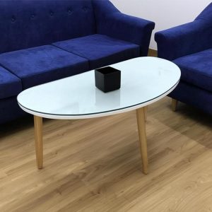 Bàn trà sofa hình chữ D BT25