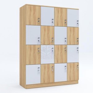 Tủ locker gỗ 16 ngăn LK3212VT