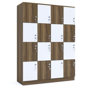 Tủ locker gỗ 16 ngăn LK3712NT