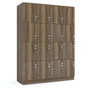 Tủ locker gỗ 16 ngăn LK3812N