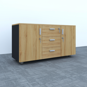 Tủ phụ giám đốc 1m2 có ngăn kéo TP10